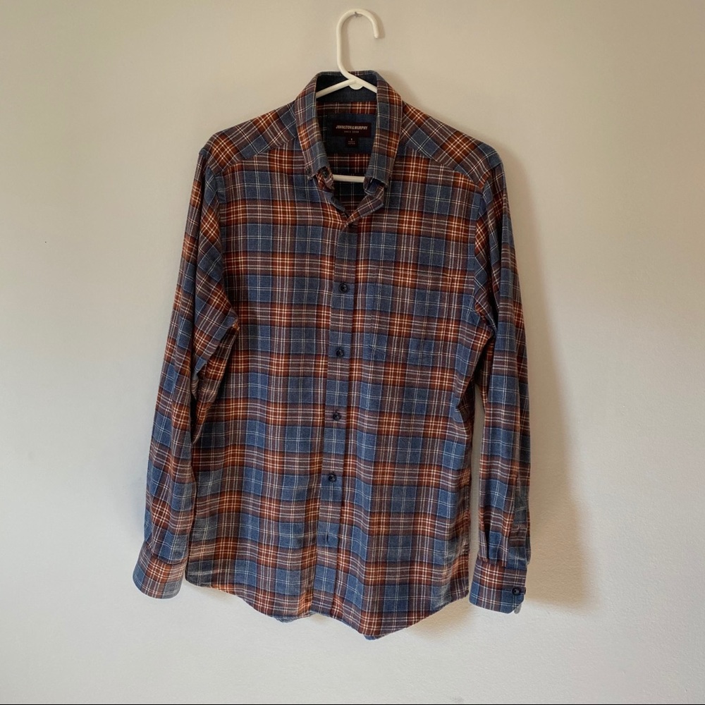 Johnston & Murphy casual button down